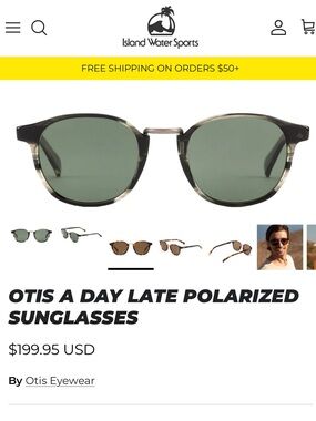 Otis 'A Day Late' Polarized Sunglasses